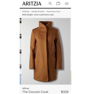 Aritzia wilfred cocoon coat